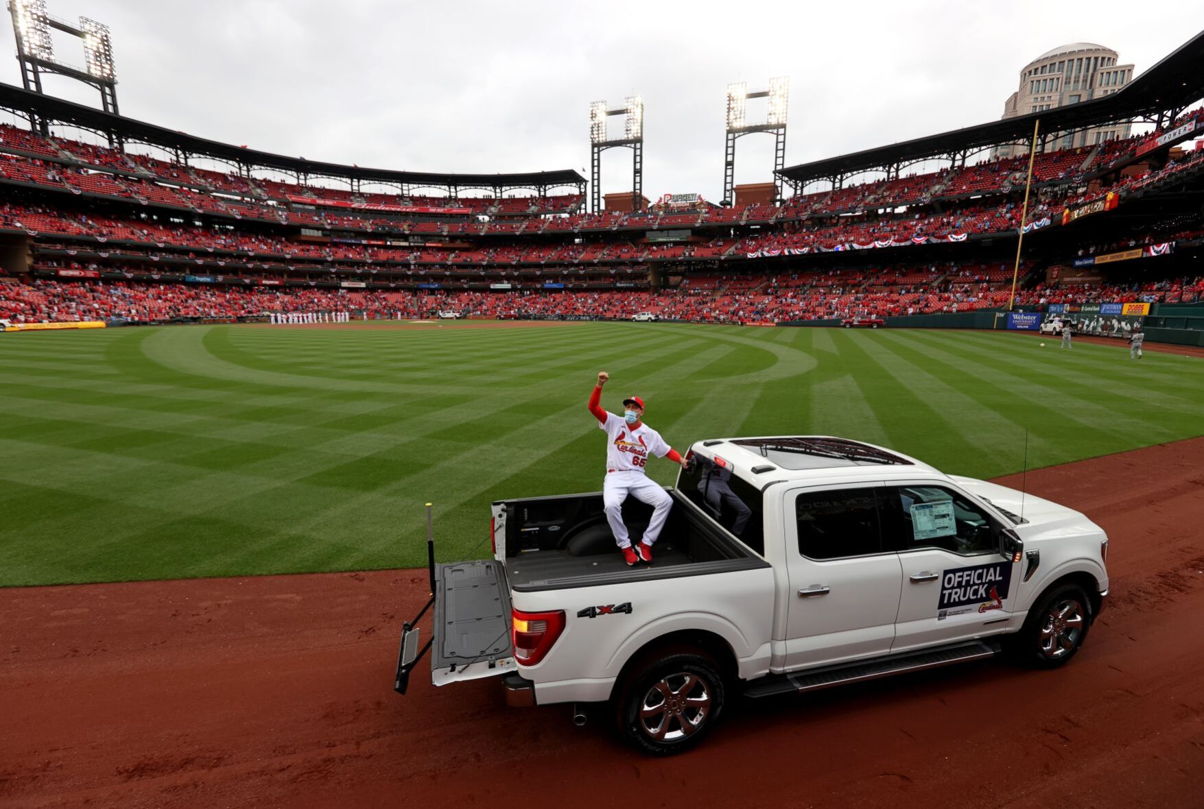 St. Louis Cardinals 2021 home opener at Busch Stadium